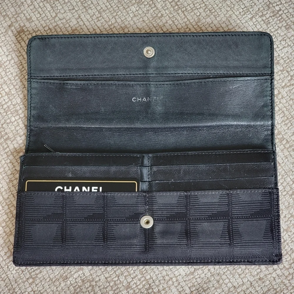 Chanel Travel Line Continental Wallet